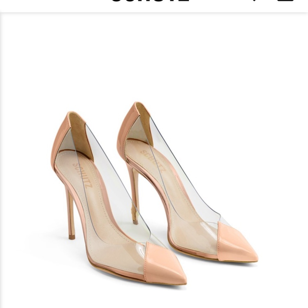 Schutz stilettos in patent leather